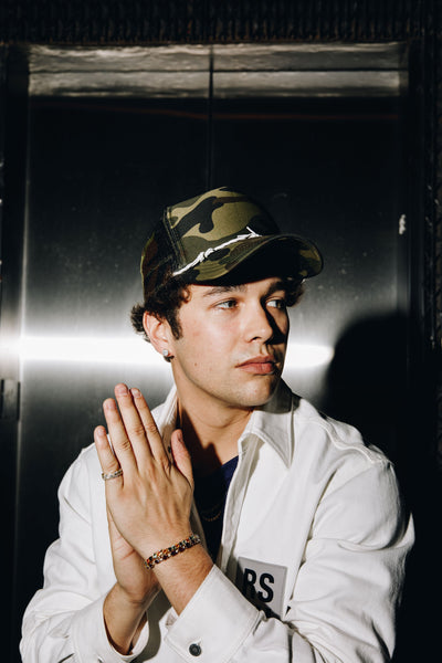 CAMO BARB-WIRED HAT