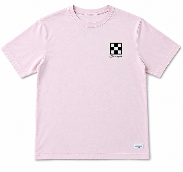 STAMPD Checker Graphic Tee