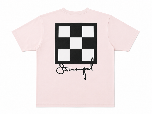 STAMPD Checker Graphic Tee